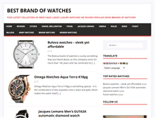 Tablet Screenshot of branded-watches.com